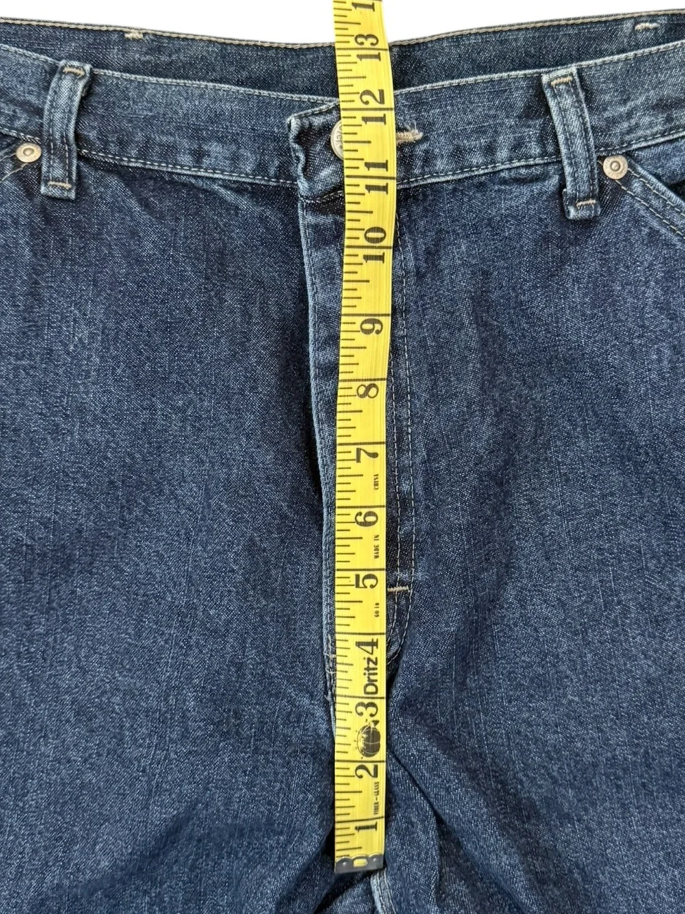 Wrangler NWT Carpenter Jeans Relaxed Straight 34x34 Raw Hem Cut to 31 Workwear